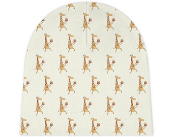 Giraffes Pastry Parade Baby Beanie (AOP)