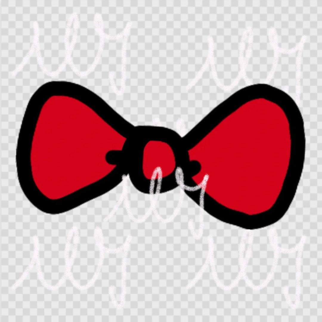 Hand Drawn Cute Ribbon, Ribbon Doodle, Fashion Ribbon Png, Red Ribbon ...