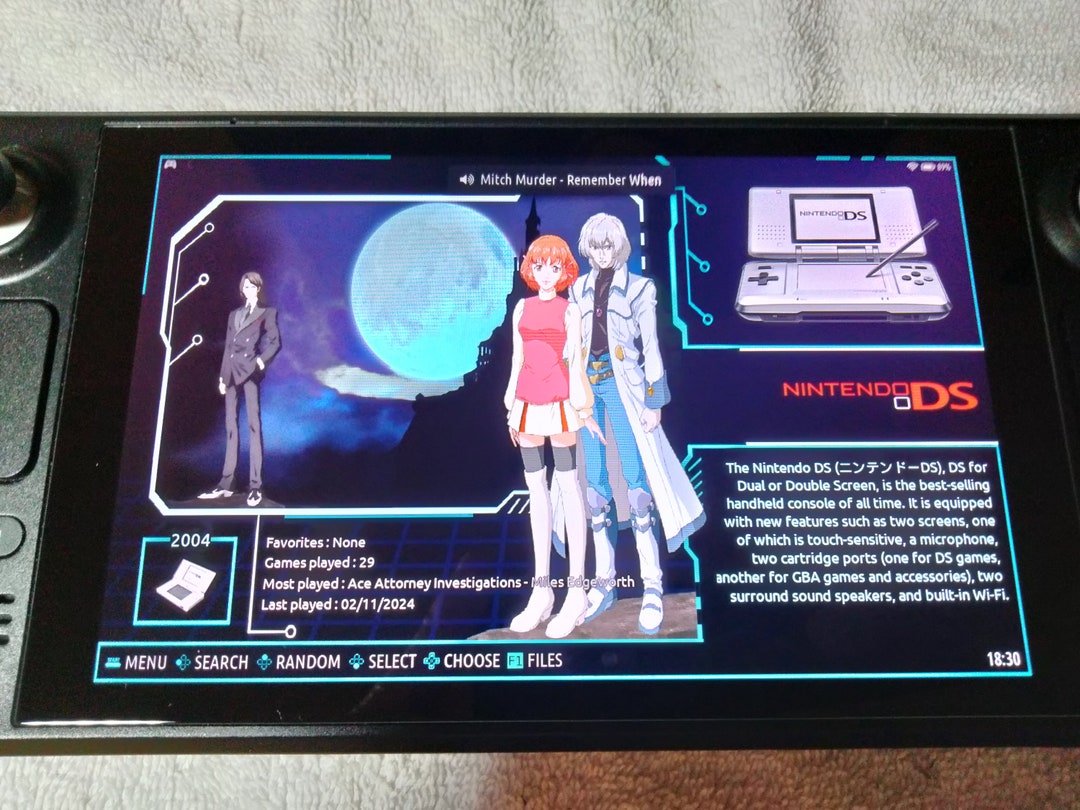 Batocera NDS Exclusive Build for the Valve Steam Deck oled and Lcd Models / 977 Games Ready for