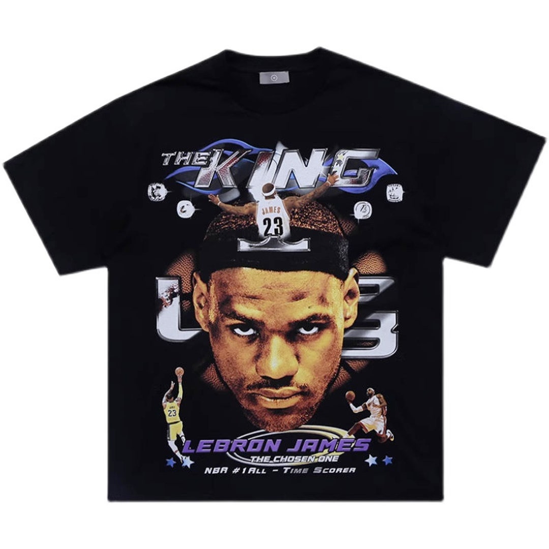 LEBRON JAMES Graphic Tshirt Etsy