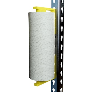 Suporte para rolo de papel toalha para prateleiras utilitárias de metal | loja de toalhas