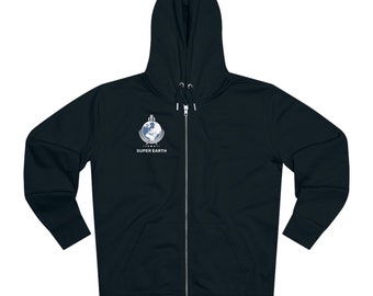 Super Earth-hoodie met rits