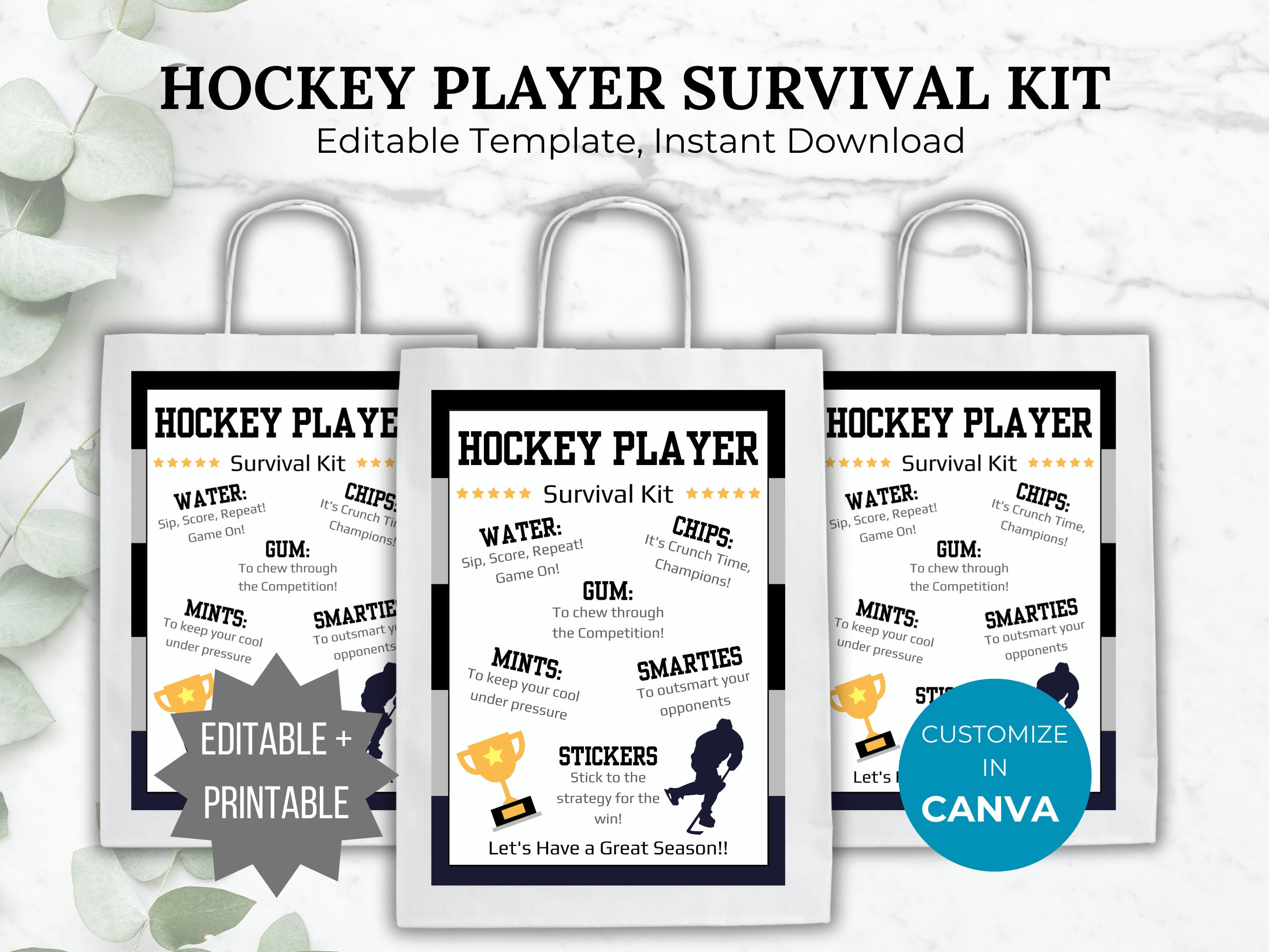 The Pond Pack™  Hockey fans, Top 10 gifts, Bags