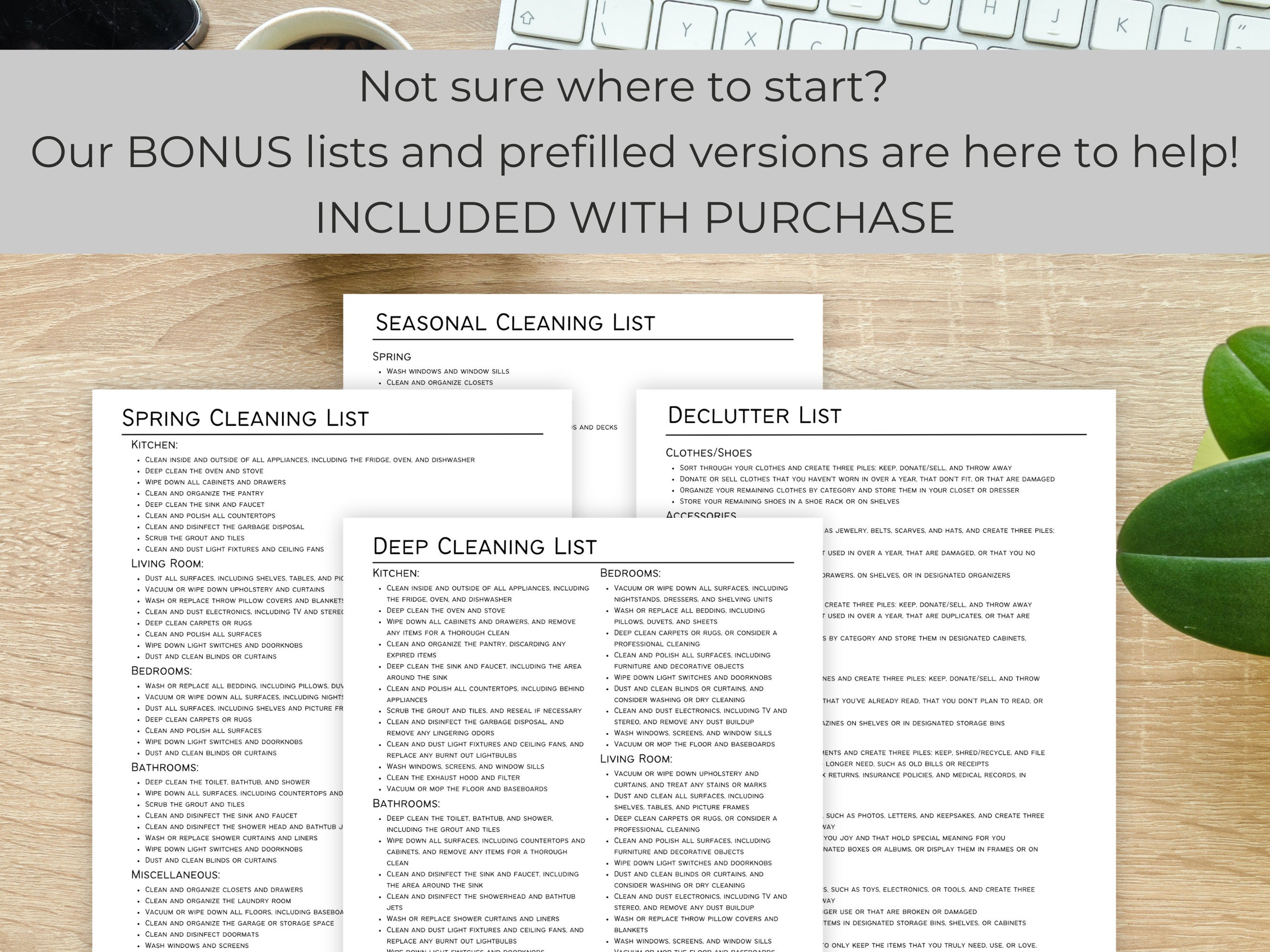 Cleaning Schedule Printable Cleaning Checklist Template House - Etsy Canada