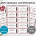 Coupon Book Friend Appreciation Gift for Sister Friendship Anniversary ...