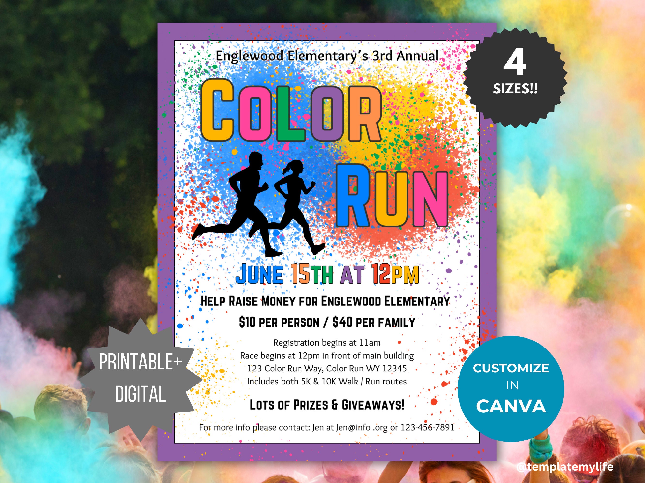 Run Invitations Printable 5k Invitation Jackson Boy Scouts – Eagle First Responders