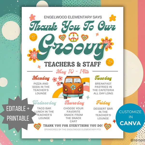 Teacher Appreciation Events - Etsy
