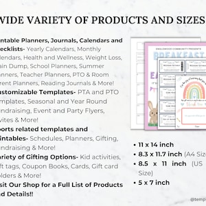 Printable Planner Pages Bundle Fillable Pdf Fitness Planner Teacher ...