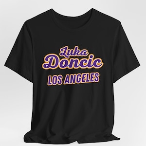 Luka Doncic Los Angeles-T-shirt, basketbalshirt, sportkleding, cadeau voor atleten, casual stijl, Luka Doncic Lakers-trui, Luka to Lakers