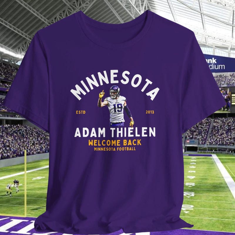Nfl Team Apparel Vikings Etsy