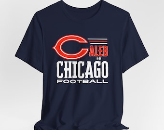 Camiseta de Caleb Williams, camiseta de Caleb Williams Bears, camiseta de los Chicago Bears, camiseta de selección número uno del draft de Caleb Williams, camiseta de Caleb a Chicago