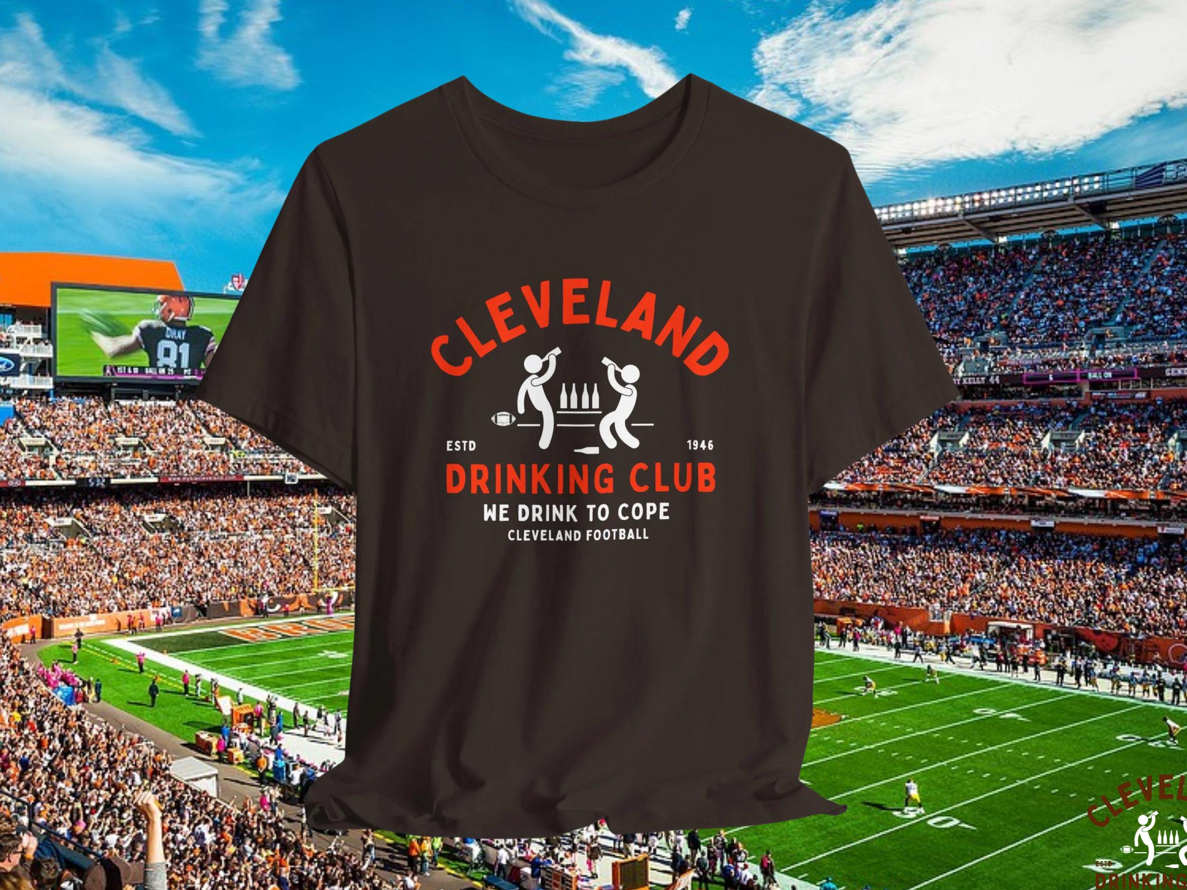 Cleveland Browns Shirt, Drinking T-shirt, Game Days, Tailgating