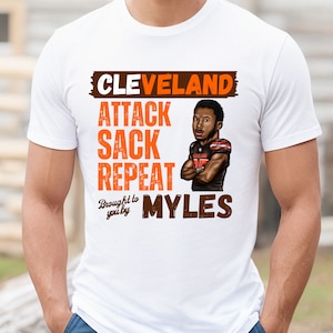 Myles Garrett shirt, Cleveland Browns Shirt, Browns Fan Shirt, CLE shirt, Brownies shirt, Myles Garrett Sack leader shirt, Dawgs shirt
