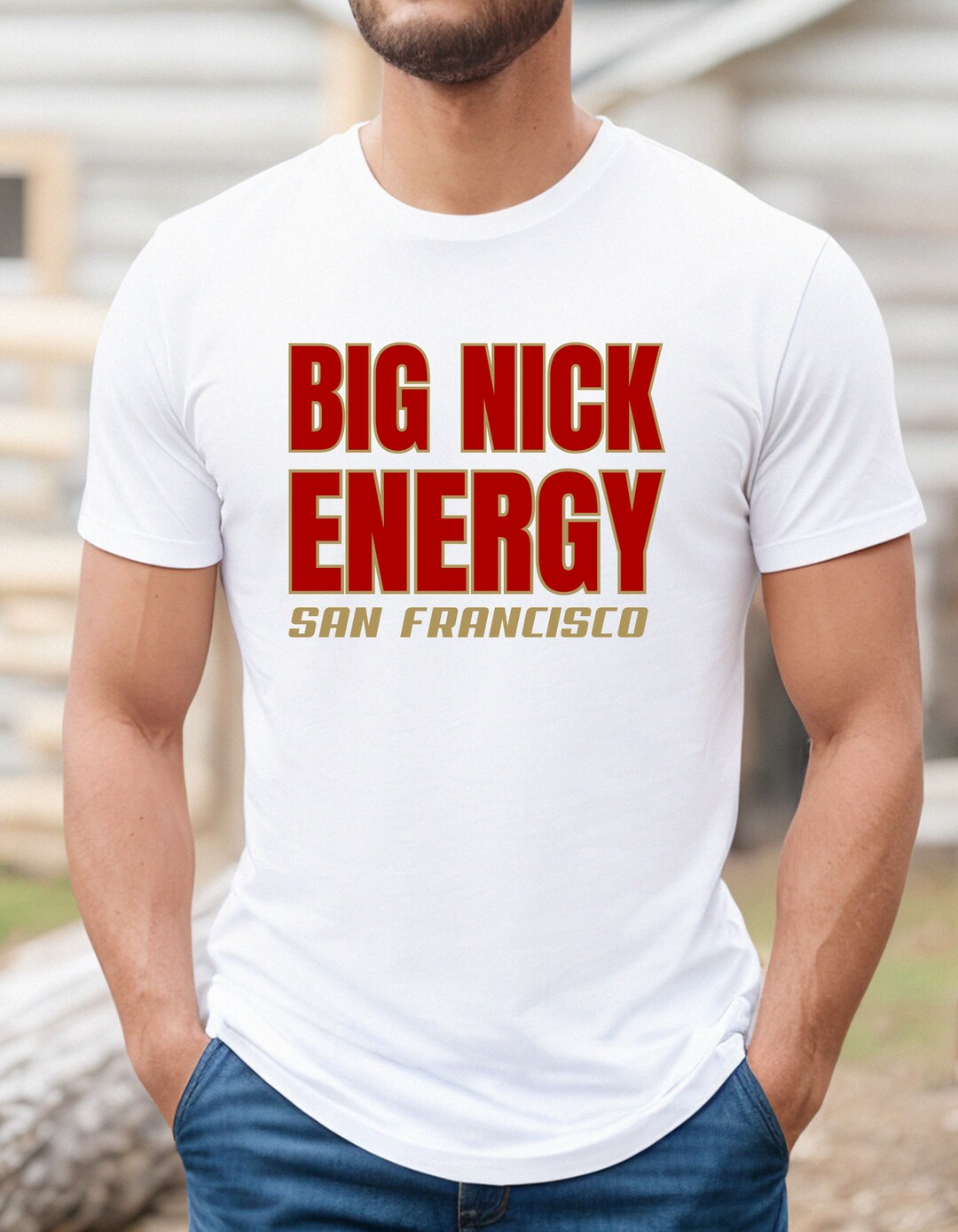 Nick Bosa Shirt, Big Nick Energy Shirt, 49ers Shirt, San Francisco Football Shirt, Niners Shirt
