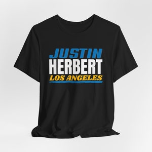 Justin Herbert Shirt, Herbert Chargers Shirt,  Los Angeles Chargers Shirt, LA Herbert Shirt, Justin Herbert Jersey, Justin Herbert Tee