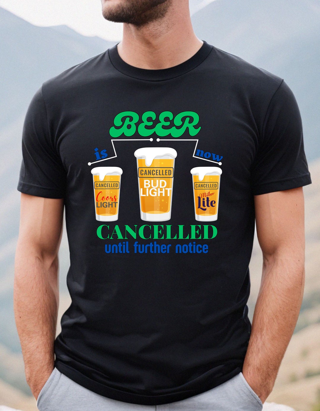 Cancel Bud Light Shirt, Miller Lite, Bud Light Cancelled Shirt, Woke