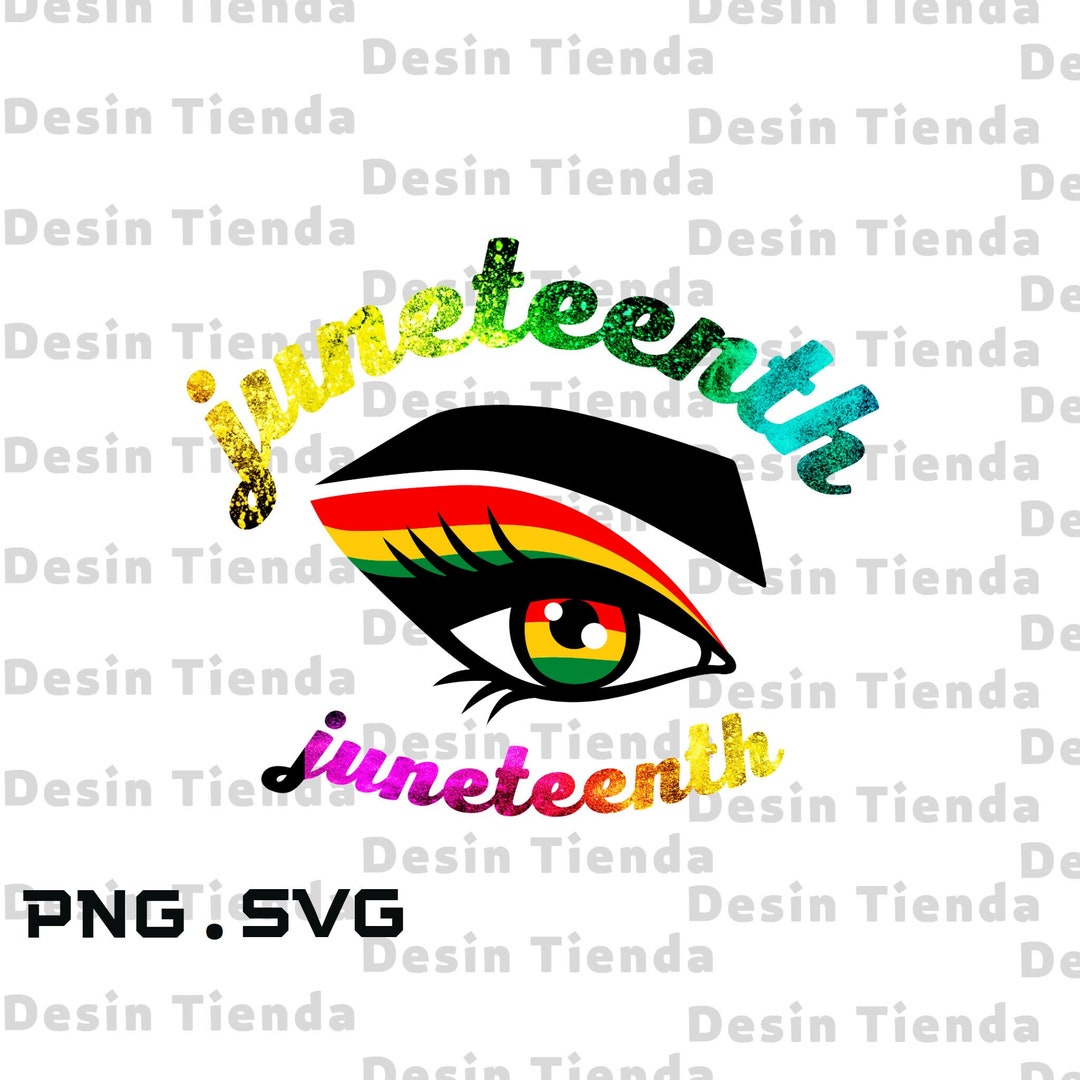 Juneteenth Eye Png Sublimation Design Juneteenth Eyelashes - Etsy