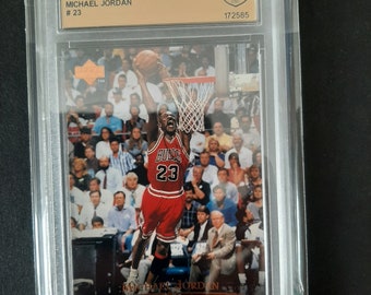 Michael Jordan Mint 8.5 Graded Upper Deck 1995 #23 Rare Card