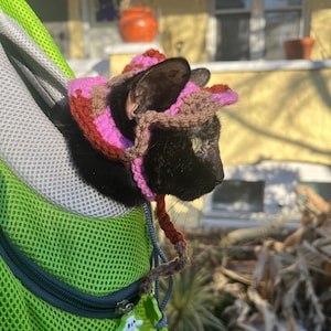 Handmade Crochet Cat Hat