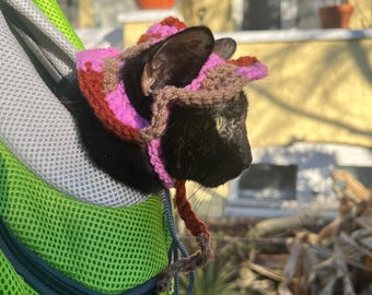 Handmade Crochet Cat Hat