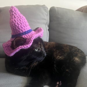 Handmade Crochet Cat Hat