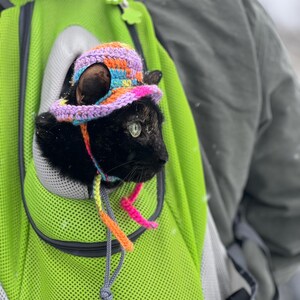 Handmade Crochet Cat Hat