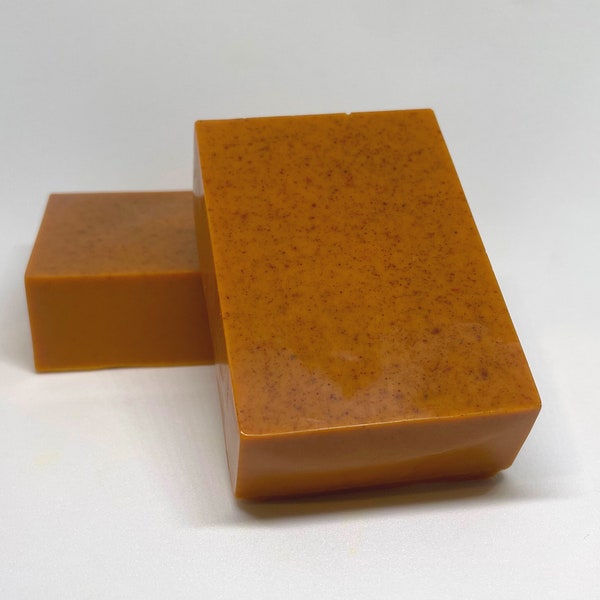 Turmeric & Manuka Honey Soap, Turmeric Face Soap, Underarms and Inner Thighs, Face and Body Turmeric Bar Soap, Handmade Soap, Manuka Honey