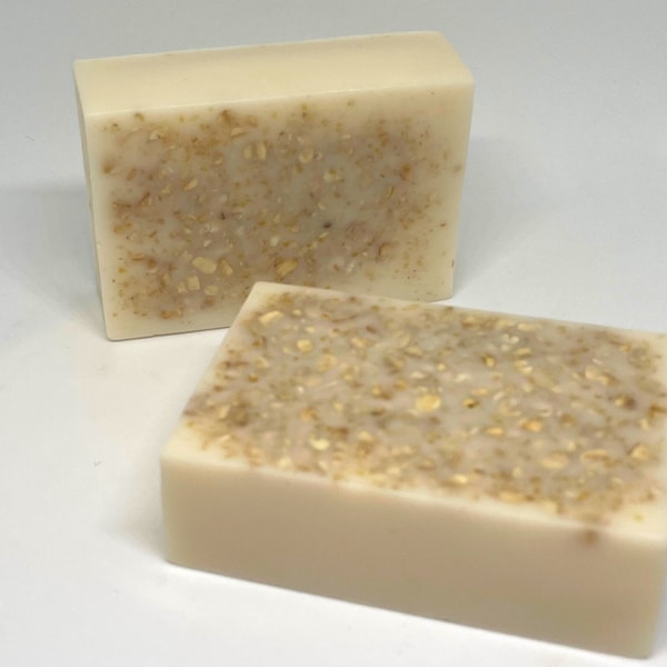 Oatmeal & Manuka Honey Goat Milk Soap, Dry Skin Soap, Sensitive Skin, Moisturizing Soap, Manuka Honey Soap, Oatmeal Soap, Itchy Skin Soap