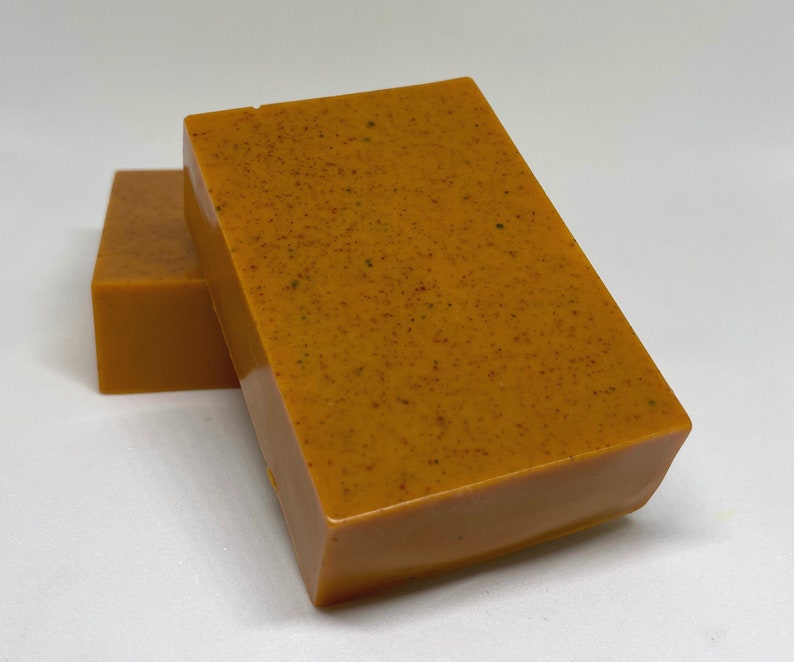 Turmeric Sea Moss & Carrot Glowing Skin Soap, Turmeric Soap, Sea Moss