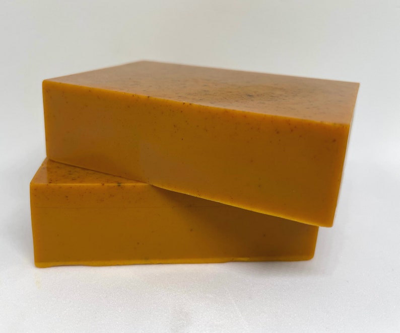 Turmeric Sea Moss & Carrot Glowing Skin Soap, Turmeric Soap, Sea Moss