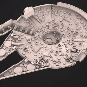 Millennium Falcon 3D Printing Model STL FİLE - Etsy