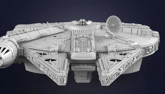 Millennium Falcon 3D Printing Model STL FİLE - Etsy