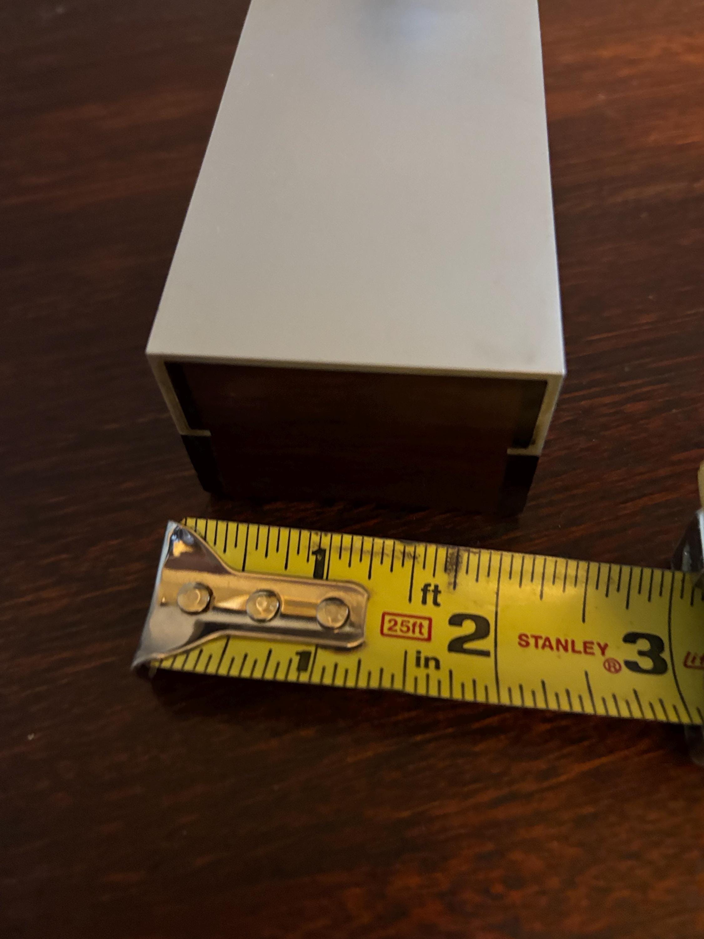 RONSON 1960 Germany Varaflame Scandia Lighter Box Cedar & Brushed