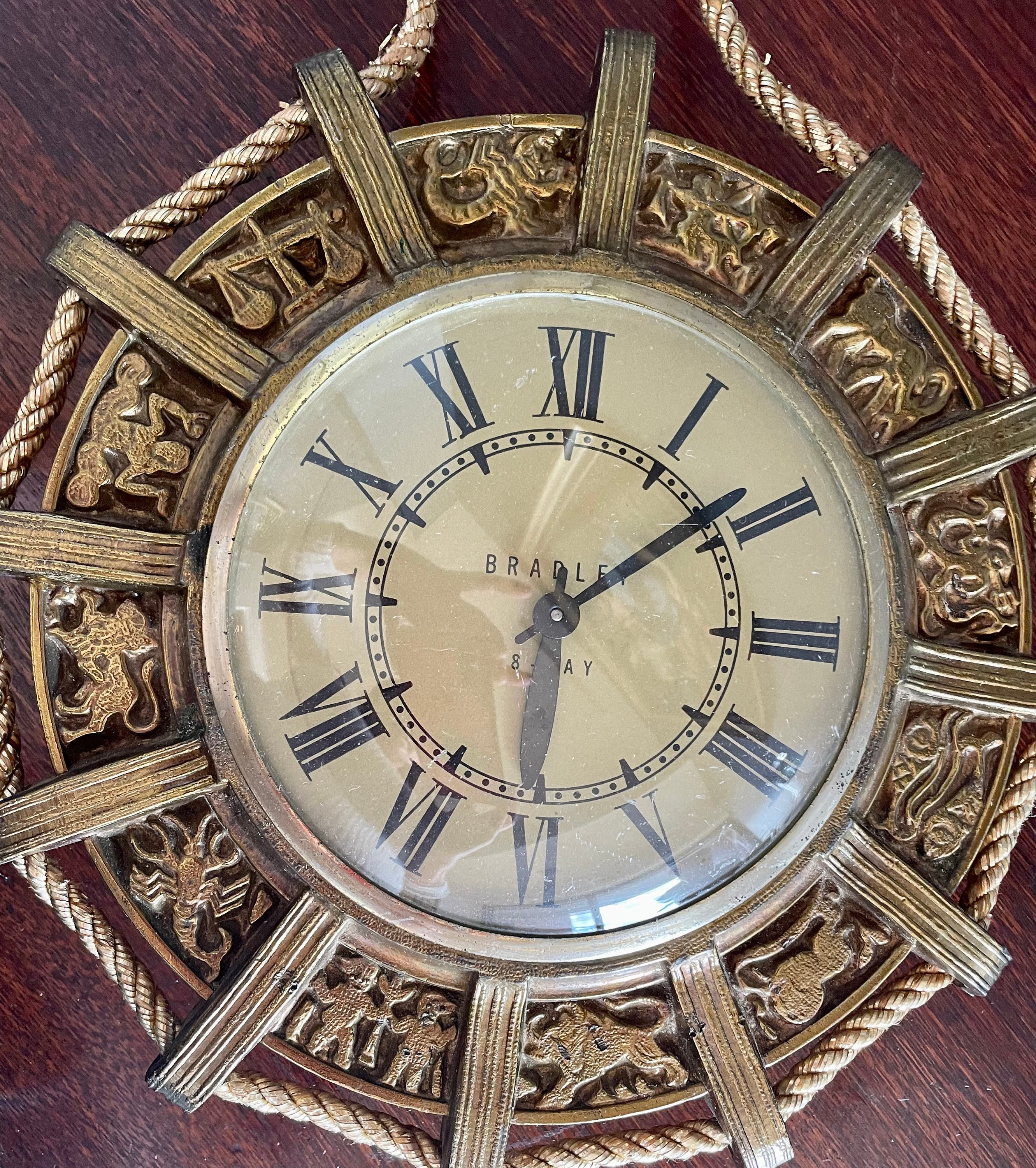 Signos Zodiacales Reloj 12 Casas Caballeros Del Zodiaco Reloj