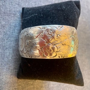 Vintage Sterling Silver Cuff Bracelet
