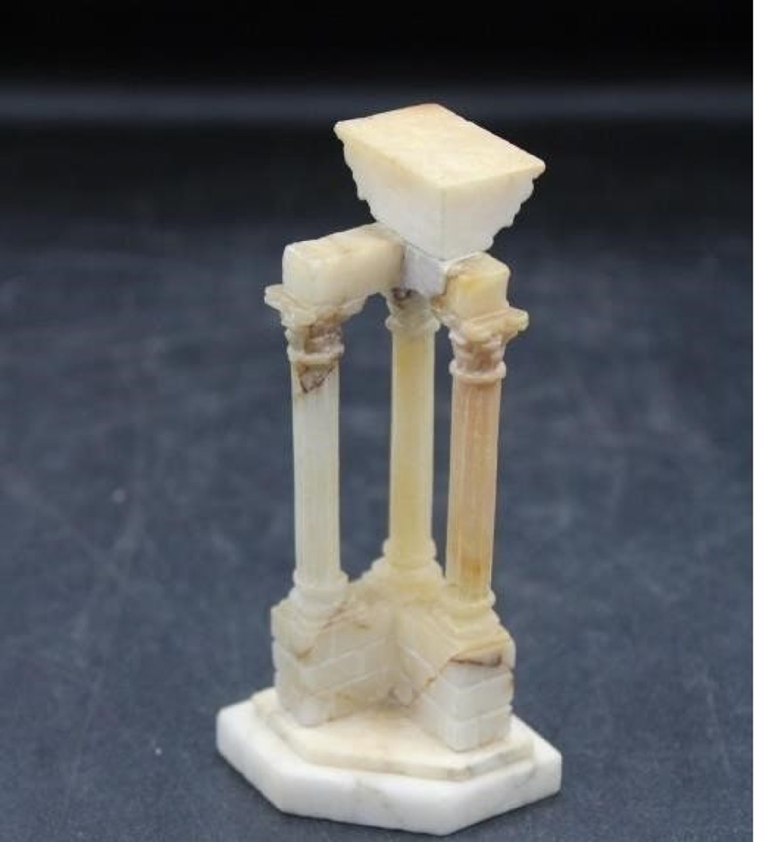 1910 Marble Columns From Roman Forum - ANTIQUE Antique Marble Roman ...