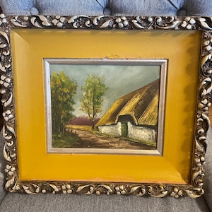 Charming Vintage Oil Painting - Fine Art