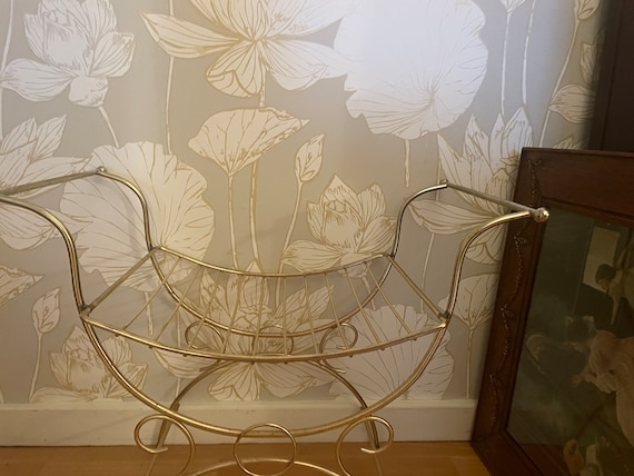 Vintage Hollywood Regency Vintage Vanity Bench