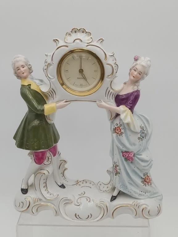 Dresden Porcelain Clock - Etsy