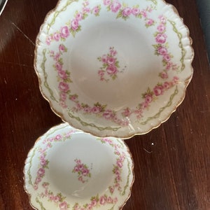 Nine Lovely Limoges Berry Bowls