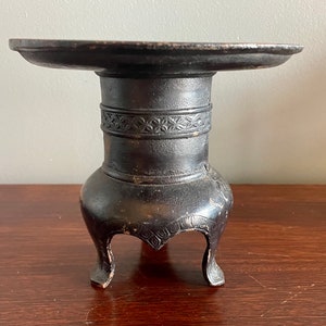 Vintage ASIAN METAL CENSER - Incense burner