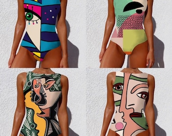 Abstract Addy Bathing Suit By Comfy And Ready