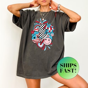 Retro America Shirt, 4th Of July Shirt, Fourth Of July, American Shirts, Patriotic Shirt,Patriotic Family Shirts,Memorial Freedom Shirt