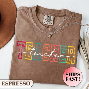Comfort Colors® Teacher Shirt, Cute Teacher Shirt, Teacher Appreciation, Back to School Shirt, Elementary School Teacher Shirt, New Teacher