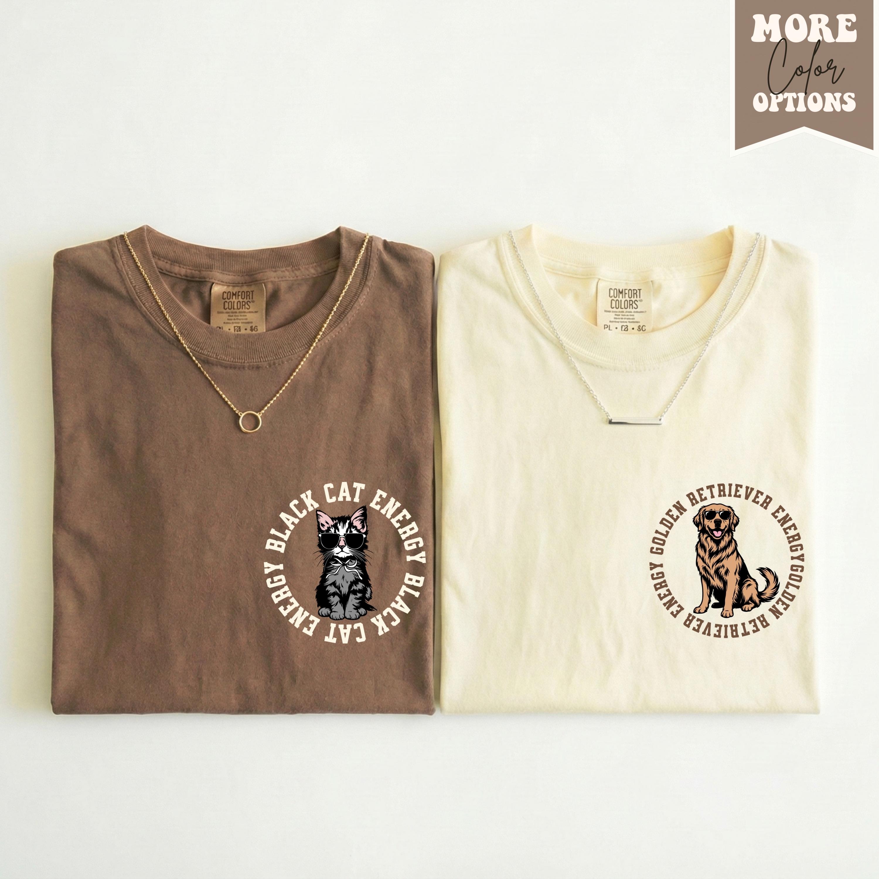 Black Cat Golden Retriever Shirt, Funny Valentines Day Gift
