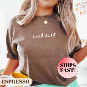 Cool Aunt Shirt, Cool Aunts Club Shirt, Cool Aunts Shirt, Favorite Aunt Shirt, Cool Aunt Gift from Niece, New Aunt Shirt,Gift for Cool Aunts
