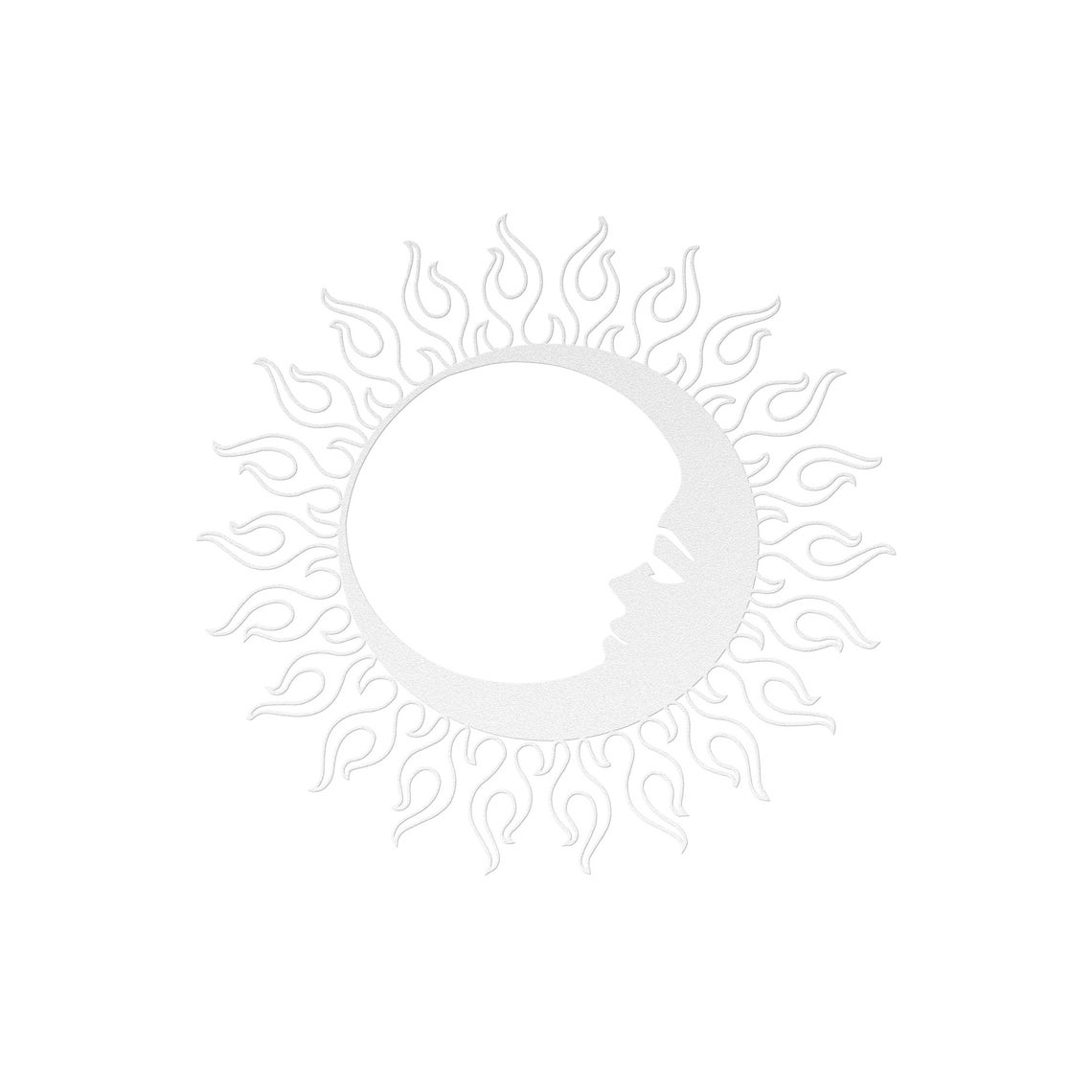 Handcrafted Sun Wall Art Metal Sun and Moon Wall Decorsun Etsy