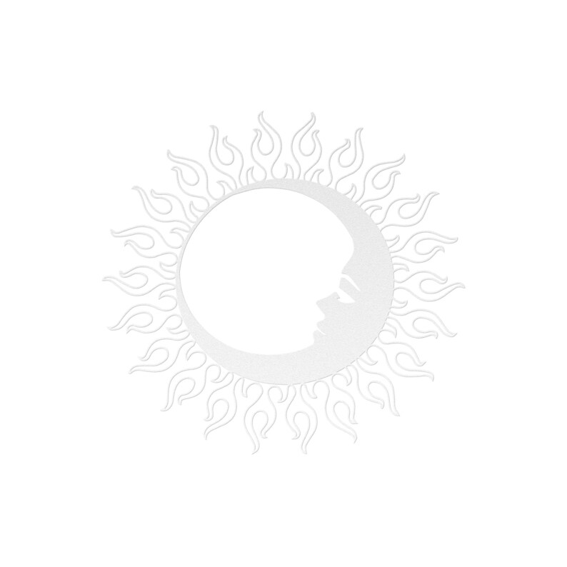 Handcrafted Sun Wall Art Metal Sun and Moon Wall Decorsun Etsy