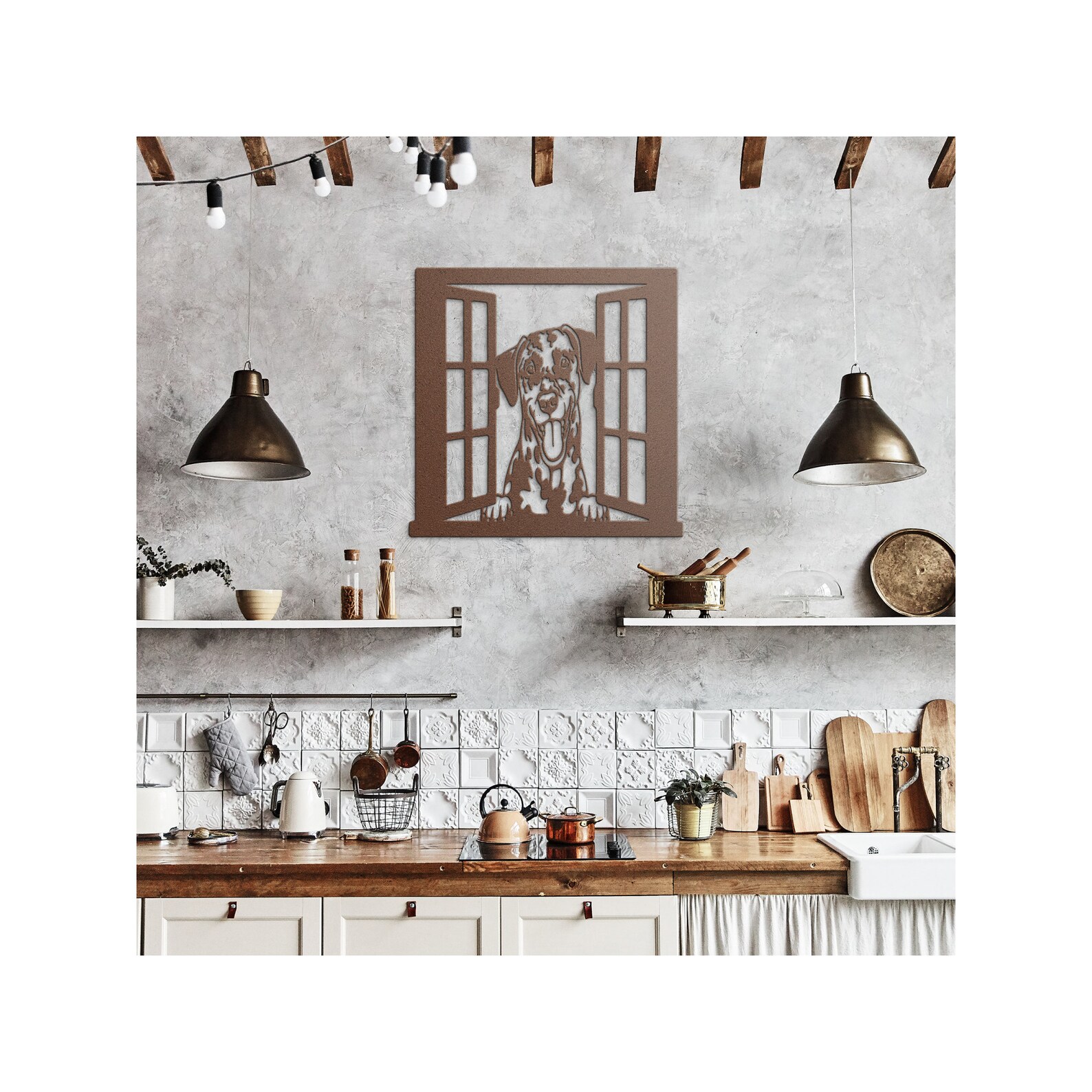 Dalmatian Dog Wall Art Metal Dog Dalmatian Decor Dog Etsy