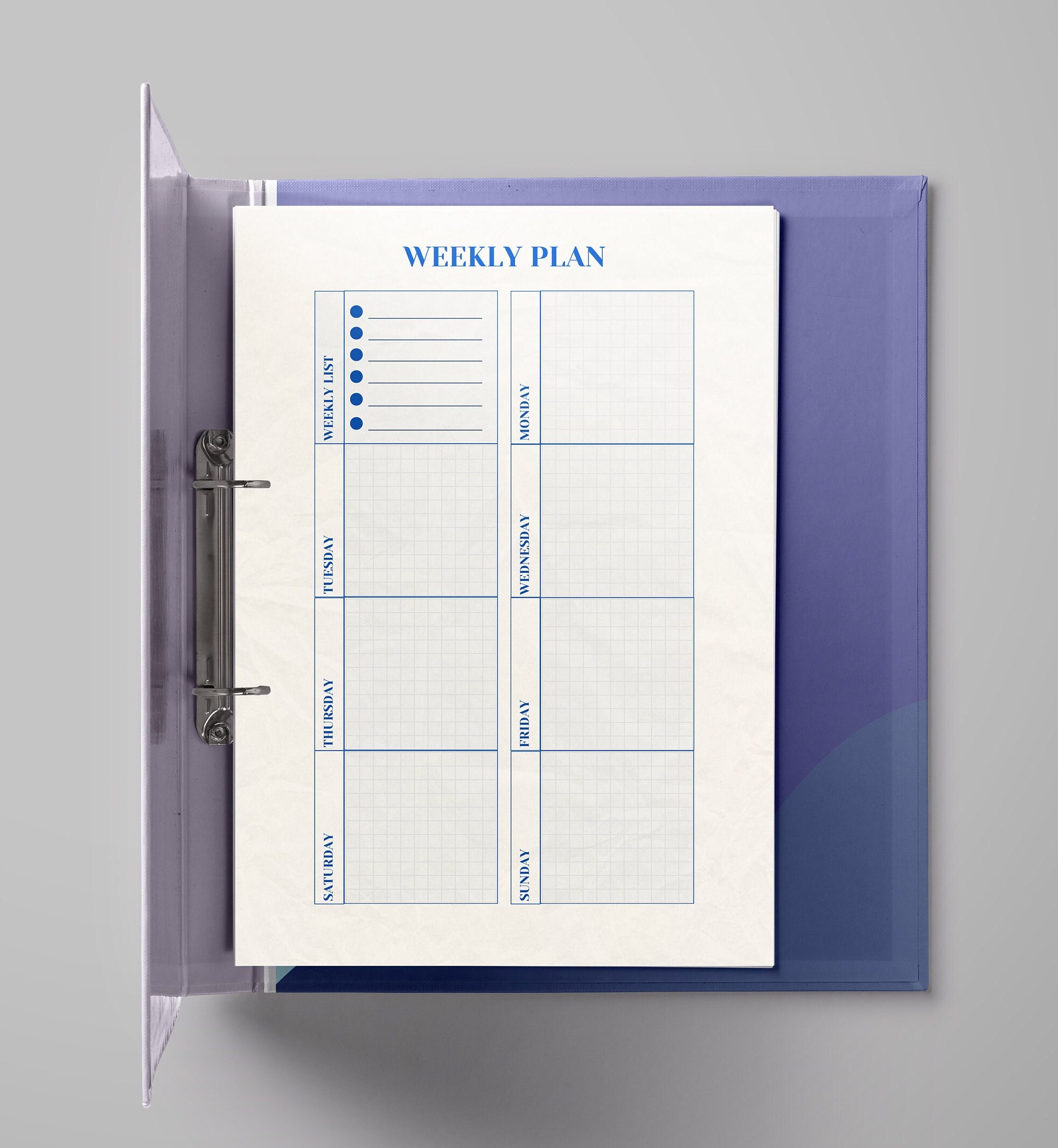 Weekly Planner Printable to Do List, Daily Planner Printable to Do List ...
